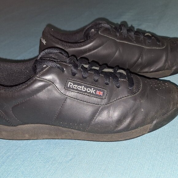 Reebok Princess Sneaker - Black - Size 10 - Picture 1 of 7